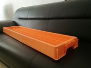 Orange 55mm Rock Drill Core Trays, BQ NQ HQ PQ Ukuran PE Kotak Inti Batu