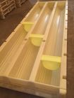 Cahaya Kuning Bor Core Trays Block Untuk Q Ukuran Mining Core Box 1070 * 385mm