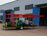 Trailer Mounted Water Drilling Rig / Truk Mounted Rotary Drilling Rig